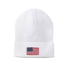 Load image into Gallery viewer, Stick Bros USA White Beanie
